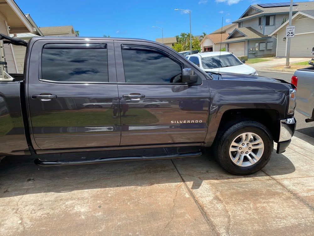 Vehicle exterior after detailing in Johnson Crossroad, FL