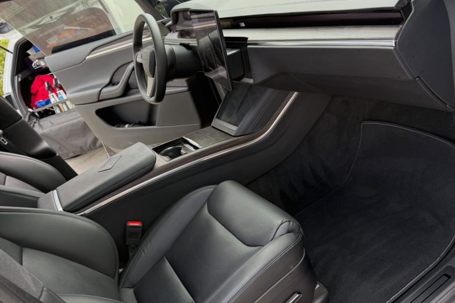 Thorough vacuuming and cleaning of car seats and interior surfaces in Chipley, Florida
