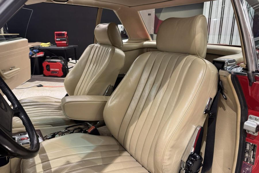 Detailed cleaning of car seats, dashboard, and interior surfaces in Fayetteville, Georgia