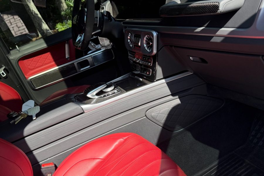 Deep cleaning of car seats, console, and dashboard in Hoover, Alabama