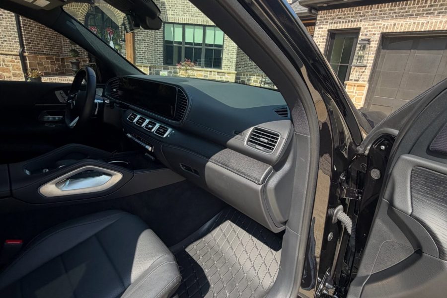 Vehicle cabin undergoing careful vacuuming with dashboard and upholstery cleaning in Crystal, Minnesota
