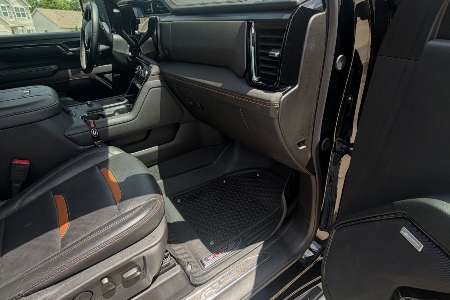 Soft brush removing dust from dashboard air vents in Escondido, California