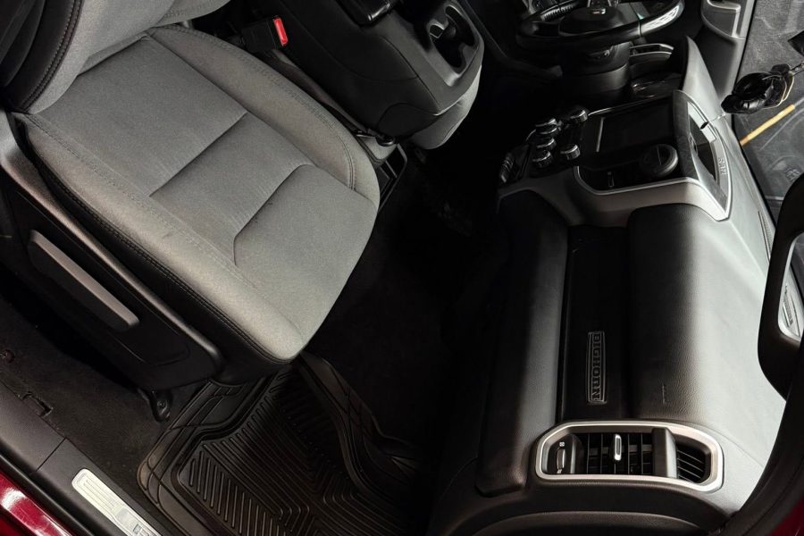 Car upholstery, seats, and dashboard receiving a detailed clean in Baltimore, Alabama