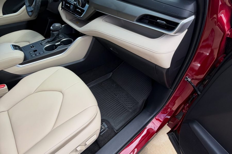 Vehicle cabin undergoing careful vacuuming with dashboard and upholstery cleaning in Ocoee, Florida