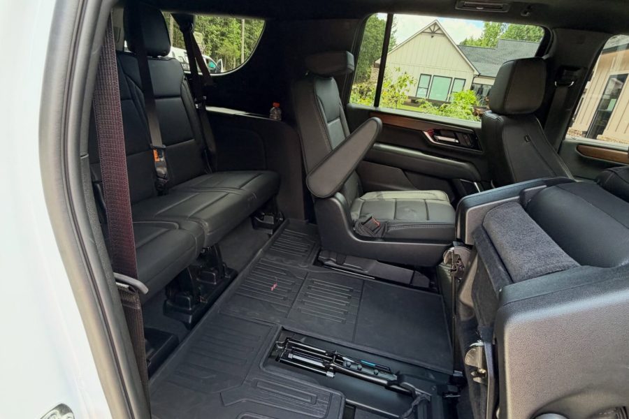 Vehicle seats, dashboard, and center console receiving thorough cleaning in Bartow, Florida