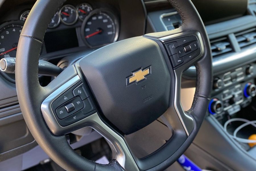 Vehicle dashboard, cupholders, and door panels carefully cleaned in Devine, Texas